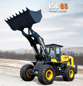 Chargeur frontal Shantui, chargeuse sur pneus L56-B5, chargeuse sur pneus lourde de 5 tonnes, chargeuse moyenne - Product Image 2