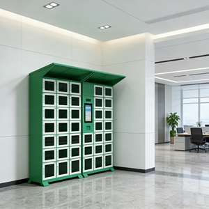Casier intelligent modulaire personnalisé XinJu, casier chauffant pour livraisons avec notification par application, casier sécurisé pour <span class=keywords><strong>colis</strong></span> alimentaires destiné aux magasins de détail - Product Image 2