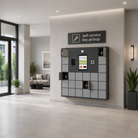 Armoire à clés intelligente : Accès 24h/24 et 7j/7 sans personnel pour immeubles et postes de location de voitures