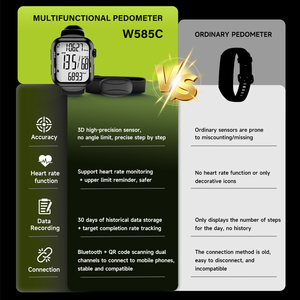 Kỹ Thuật Số Thể Thao ngực Strap <span class=keywords><strong>Heart</strong></span> <span class=keywords><strong>Rate</strong></span> <span class=keywords><strong>Monitor</strong></span> tập thể dục Armband cho Cardio Đào Tạo - Product Image 2