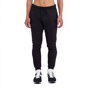 Pantalones Deportivos Casuales para Hombre Daizen Star, Negros, Cintura Elástica con Cordón, Ligeros, de Algodón Tejido, Transpirables, para Verano - Product Image 1