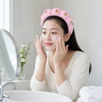 Serre-tête torsadé fait main en tissu non tissé, motif cerise imprimé, pour usage quotidien