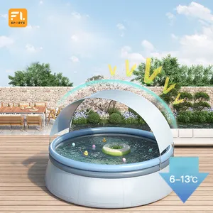<span class=keywords><strong>Piscina</strong></span> inflable de 360*183cm, cinturón de protección solar <span class=keywords><strong>Circular</strong></span> para el hogar de los niños, <span class=keywords><strong>piscina</strong></span> de juegos para adultos súper <span class=keywords><strong>grande</strong></span> al aire libre, - Product Image 5