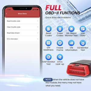 THINKCAR <span class=keywords><strong>Thinkdiag</strong></span> <span class=keywords><strong>Mini</strong></span> pour outil de diagnostic OBD2, scanner de codes d'erreur du moteur, vérification complète du système OE - Product Image 3
