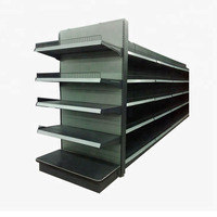Aangepaste Supermarkt Fruit/Produceren Display Plank/Planken Met Spiegel Top