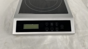 Table de cuisson à induction monozone de haute qualité 2500W avec sonde, surface en verre noir premium pour usage domestique, puissance de sortie 2500W - Product Image 5