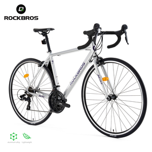 Bicicleta de Carretera de Aluminio de 8 Velocidades 13-28T para Principiantes, con Manillar Curvo 700C y Cambio de Marchas, Unisex 70020021 - Product Image 1