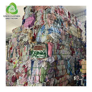 ผ้าขี้ริ้วหลากสี10กก. 20กก. 25กก. ผ้าที่ใช้แล้วดูดซับได้ดีผลิตภัณฑ์สิ่งทอ - Product Image 2