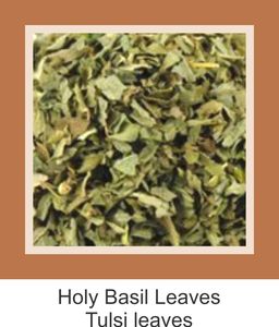 Poudre de feuilles de basilic Tulsi à base de plantes pures - Culture sauvage, qualité alimentaire, séchée, expédition mondiale - Product Image 2