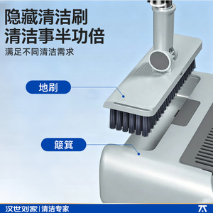 ชุดไม้กวาดและที่โกยผงสแตนเลสพับได้แบบพกพาสำหรับทำความสะอาดบ้าน - Product Image 5