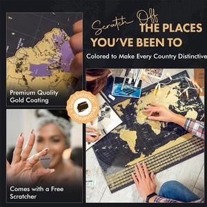 Travelization XL Off <span class=keywords><strong>Carte</strong></span> <span class=keywords><strong>du</strong></span> <span class=keywords><strong>monde</strong></span> - Product Image 3