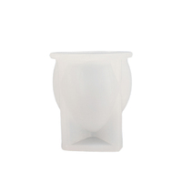 Moule en silicone réutilisable en forme de pêche 3D de qualité alimentaire 40 ℃ sans danger pour la crème glacée ou le gâteau en mousse faits maison facile à utiliser