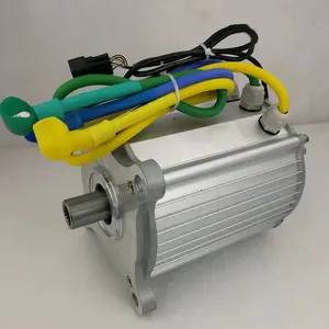 Motor Sinkron Magnet Permanen, Pengontrol, Akselerator 5kW 60V