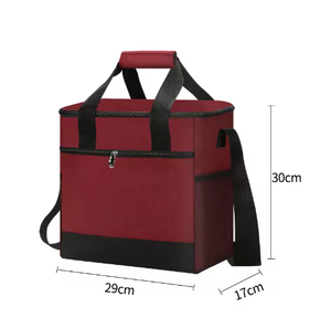 Sac isotherme et sac à provisions en tissu Oxford imperméable, grande capacité, portable, pour camping et pique-nique en extérieur, en stock - Product Image 5