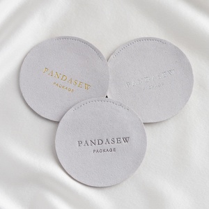 PandaSew Luxury Jewelry Packaging Gift Pouch Custom Size Microfiber Suede Jewelry Bag with Logo - Product Image 3