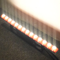 Barre LED RGBAW à effet faisceau lumineux Pro Wash, changement de couleur automatique, éclairage de scène pour décoration