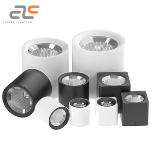 EZE Nouveau design tendance, <span class=keywords><strong>spot</strong></span> <span class=keywords><strong>LED</strong></span> rond ou carré en aluminium, couleur noire ou blanche au choix, pour les espaces intérieurs - Product Image 3
