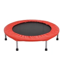Hiqh qualité Mini trampoline de saut d'intérieur en plein air enfants et adultes perte de poids exercice Fitness 40 pouces trampoline de saut