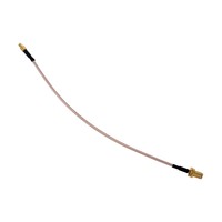 Câble Pigtail Wavelink RP-SMA Femelle vers MCX Mâle Droit, Câble Adaptateur Jack Bulkhead RG316