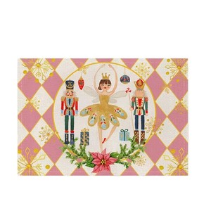 Tovagliette Quadrate in Lino Intrecciato Personalizzabili con Stampa Tradizionale, Design Natalizio 'Let IT Snow Merry Christmas' per E-commerce Transfrontaliero - Product Image 5
