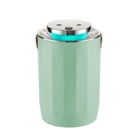 Humidificateur ionisant en acier inoxydable pour la maison et le bureau, diffuseur d'huiles essentielles d'aromathérapie, pulvérisation automatique, application automobile, alimentation par batterie