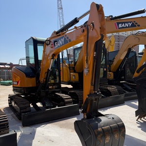 รถขุดขนาดเล็ก SY 35U 60 75 95 มือสอง รถขุดตีนตะขาบแท้สำหรับงานวิศวกรรม มีจำหน่ายในสต็อกที่เซี่ยงไฮ้ ประเทศจีน - Product Image 1