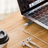 Adaptador de Audio USB Tipo C a 3.5mm, Adaptador Auxiliar Tipo C a 3.5mm para Auriculares, Compatible con iPhone 15, Samsung Galaxy S24, S23 Ultra