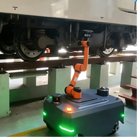 Robot Cobot AUBO-iS10 Otomatis Penuh dengan Beban Angkut 12kg ±0.03mm untuk Inspeksi Peralatan dengan Sistem Visi