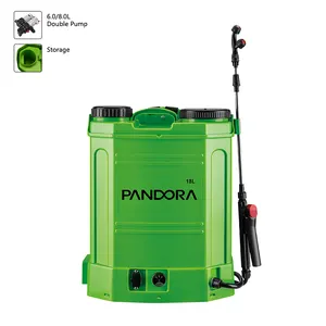 Pandora Chemical Fertilizer 18L knapsack sprayer Mist Blower Double Pump Sprayer Agriculture Spray Machine with lance or gun