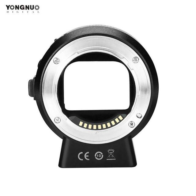 Yongnuo EF-E II Auto Focus Adapter Ring for Sony E-mount Cameras A6500 A6400 A9 A7m3 A7r3 Compatible for Canon EF Mount Lens