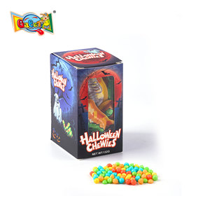 <span class=keywords><strong>Caramelos</strong></span> de Halloween al por mayor, 6g, pequeños <span class=keywords><strong>Skittles</strong></span> con sabores frutales mixtos, <span class=keywords><strong>caramelos</strong></span> con forma de partes del cuerpo en blísteres en caja, <span class=keywords><strong>caramelos</strong></span> <span class=keywords><strong>masticables</strong></span> mini con cáscara crujiente - Product Image 2