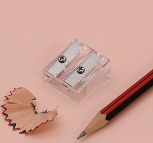 <span class=keywords><strong>Taille</strong></span>-<span class=keywords><strong>crayon</strong></span> transparent <span class=keywords><strong>pour</strong></span> étudiants, blanc, avec deux grands trous <span class=keywords><strong>pour</strong></span> une utilisation en classe - Product Image 6