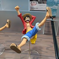 Figura Coleccionable de Anime de PVC y ABS a Escala 1/12 de Monkey D. Luffy, Licenciada por Banpresto, Decoración de Escritorio, Regalo para Fans
