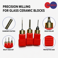 Fraiseuses dentaires 1,0 mm 0,6 mm 2,5 mm avec tige de 6 mm pour machine à céramique vitrocéramique Imes 350i utilisée dans les laboratoires dentaires CAD/CAM