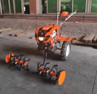 MeiQi 9HP 177F mini motoculteurs à moteur à essence avec lampe