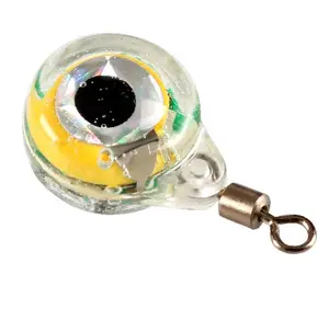 Wholesale LED Fishing Lures High Quality Big Fish Eye Mini LED Underwater Deep Drop Fishing Light Attraction With Swivel