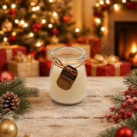 Bougie parfumée en verre avec couvercle en liège rustique, cire de soja, aromathérapie, décoration d'intérieur, cadeau pour mariage, centre de table