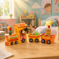 Figurines en résine Redeco sur le thème du cirque : Singe, Éléphant, Ours – Décoration de maison, Cadeau, Vente en gros, Logo personnalisé