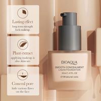 BIOAQUA Baru Krim BB Tahan Air Berkualitas Tinggi, Mencerahkan, Tahan Lama, Concealer, Kosmetik Korea, Foundation Cair