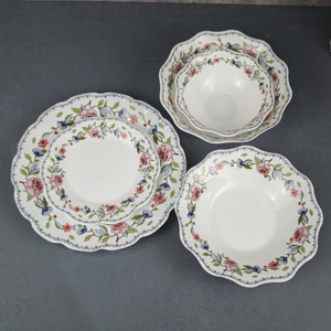 Set di Stoviglie in Vetro Opale da 24 Pezzi con Motivo Girasole, Vendita all'Ingrosso Diretta dalla Fabbrica - Product Image 4