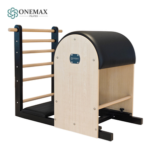 ONEMAX Barrel <span class=keywords><strong>per</strong></span> Pilates in Legno d'Acero Regolabile <span class=keywords><strong>per</strong></span> Uso Commerciale in Palestra, Stabile <span class=keywords><strong>per</strong></span> Stretching <span class=keywords><strong>Schiena</strong></span> ed <span class=keywords><strong>Esercizi</strong></span> di Equilibrio Muscolare - Product Image 1