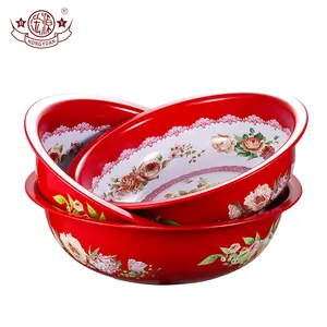 Multifunctional home decorative kitchen stainless steel large serving bowl