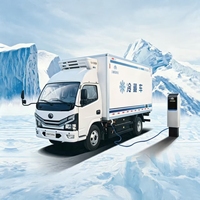 Nouveau camion frigorifique électrique durable avec système de contrôle de température stable pour ZK5041XLCBEV2 Euro 6
