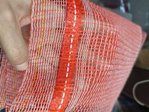 Costales en fibre de type gaze rouge sang de taureau pour pommes de terre - Product Image 5