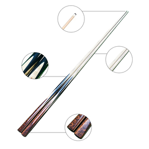 Taco de billar hecho a mano de una pieza, ligero, de alta calidad, profesional, para snooker, estilo 32, de 10 mm, acabado a mano, de madera. - Product Image 5