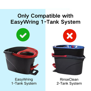 Remplacement de la poignée de base de la tête de vadrouille pour les recharges de vadrouille en microfibre O-Ceda EasyWring - Product Image 4