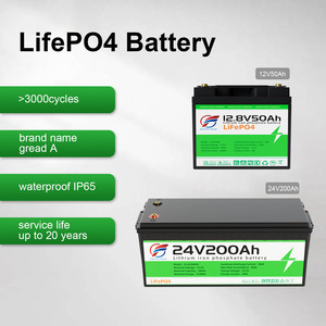 Tùy chỉnh 24V 100Ah LiFePO4 pin 24V 100AH 200AH 300ah pin lithium 24V 100Ah 6000 chu kỳ Caravan và du thuyền Pin - Product Image 3