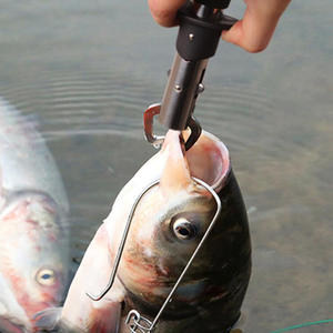 ที่จับปลาสแตนเลสแบบพับได้ คีมจับปลา อุปกรณ์ตกปลาแบบพกพา สำหรับใช้งานกลางแจ้ง - Product Image 1