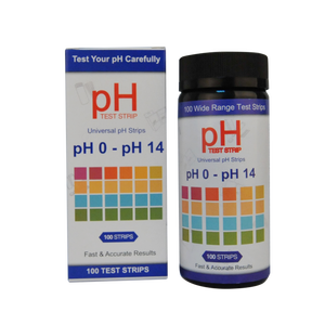 Kit de bandelettes de test de <span class=keywords><strong>pH</strong></span> manuel Gamme 4.5-9.0/0-14 Appareil d'examen de l'acuité visuelle Matériau plastique pour test de <span class=keywords><strong>PH</strong></span> dans l'urine et l'eau - Product Image 2