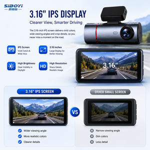 Cámara de Coche 4G LTE de 3 Canales, 2K, Doble Cámara Frontal 1080P, WiFi, GPS, ADAS, BSD, Sensor G, Grabación en Bucle, Monitor de Estacionamiento, Grabadora de Video, IA - Product Image 3